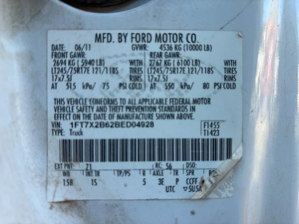 2011 Ford Super Duty 3rd Gen - Image 5 of 15