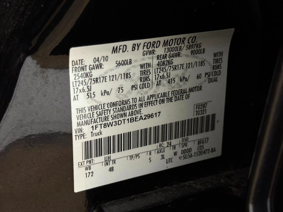 2011 Ford Super Duty 3rd Gen - Image 10 of 12