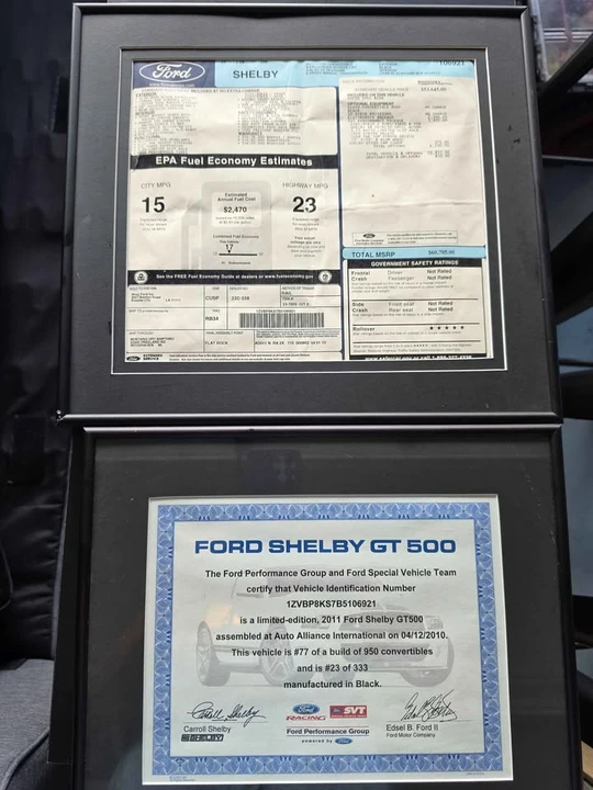 2011 Ford S197 Mustang - Image 9 of 20