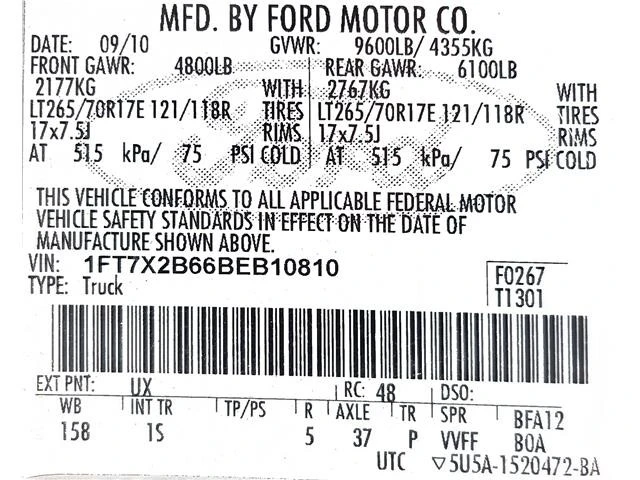 2011 Ford Super Duty 3rd Gen - Image 13 of 14