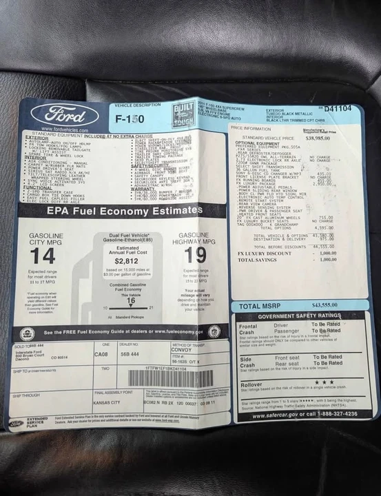 2011 Ford F-150 12th Gen - Image 17 of 17