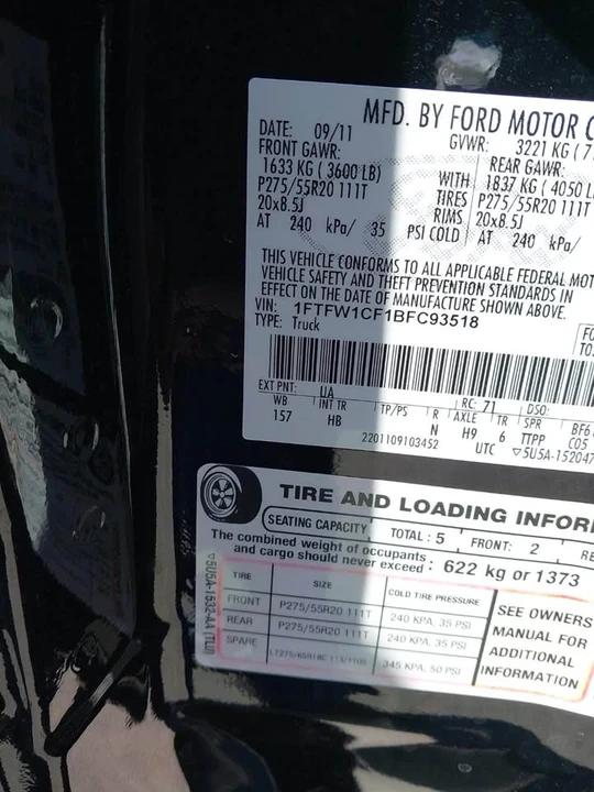 2011 Ford F-150 12th Gen - Image 2 of 13