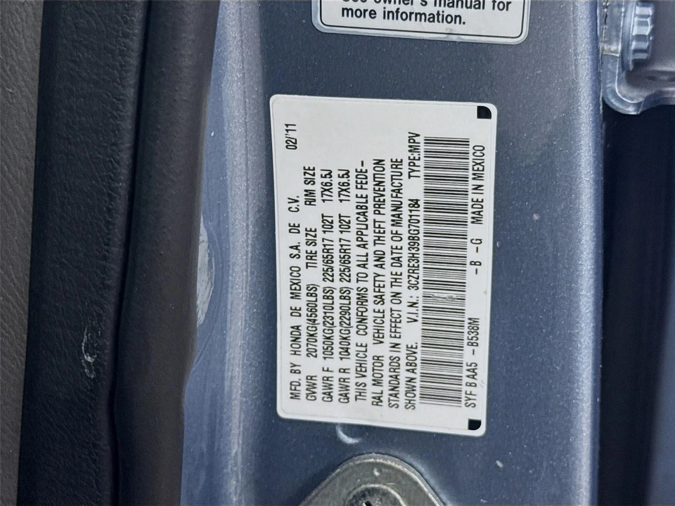 2011 Honda CR-V 3rd Gen - Image 14 of 14