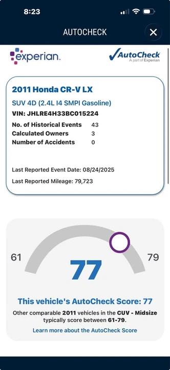 2011 Honda CR-V 3rd Gen - Image 7 of 14