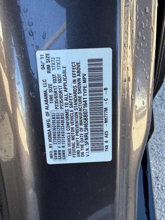 2011 Honda Odyssey - Image 21 of 21