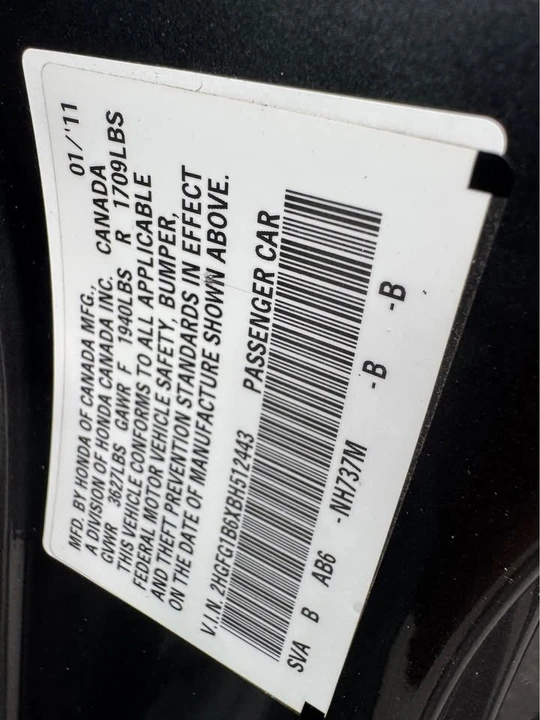 2011 Honda Civic 8th Gen - Image 11 of 16