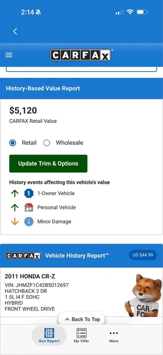 2011 Honda CR-Z - Image 18 of 18