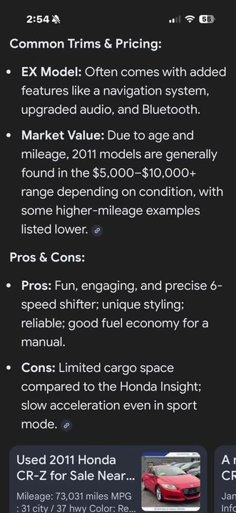 2011 Honda CR-Z - Image 6 of 9