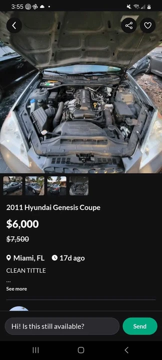 2011 Hyundai Genesis Coupe - Image 4 of 4