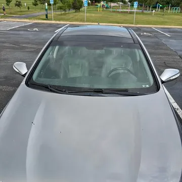 2011 Hyundai Sonata Hybrid Blue Sedan 4D