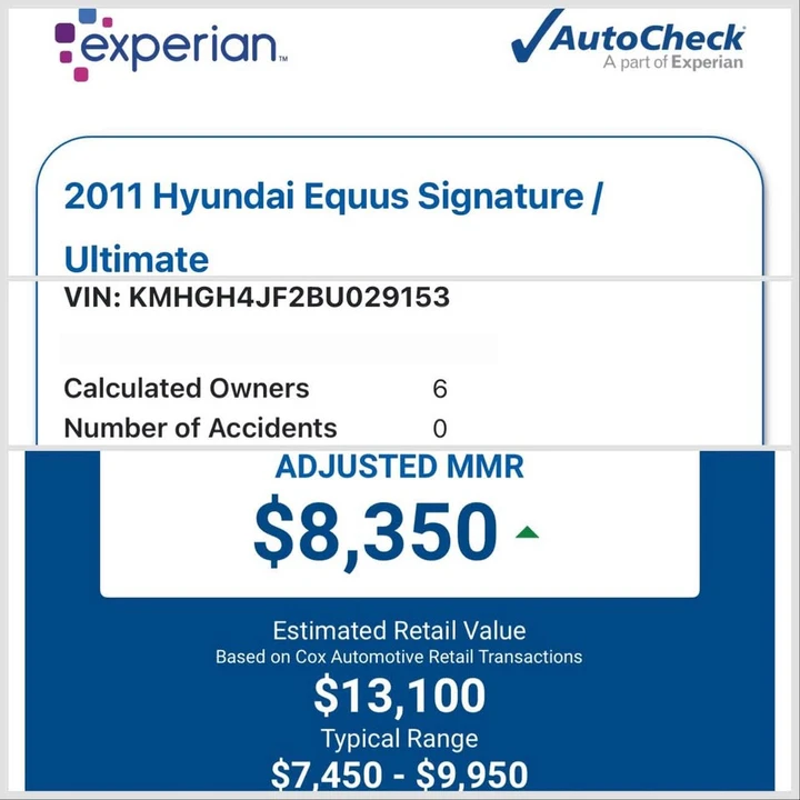 2011 Hyundai Equus - Image 20 of 20