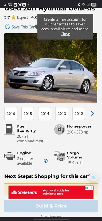 2011 Hyundai Genesis - Image 5 of 6