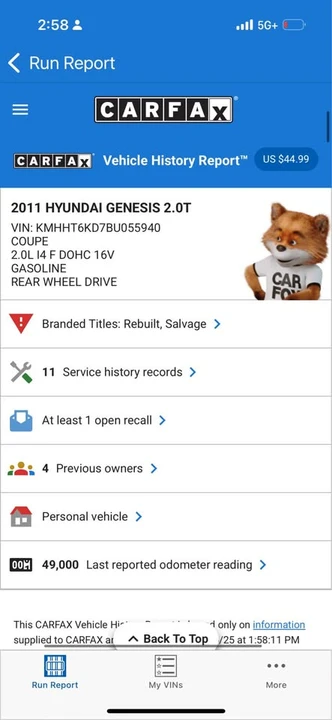 2011 Hyundai Genesis Coupe - Image 14 of 14