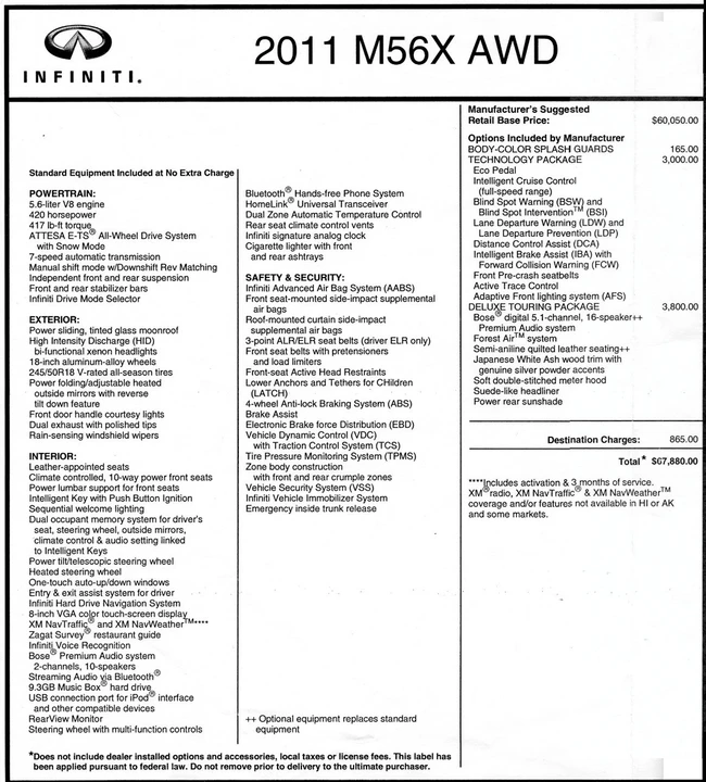 2011 Infiniti M 3rd Gen - Image 5 of 21