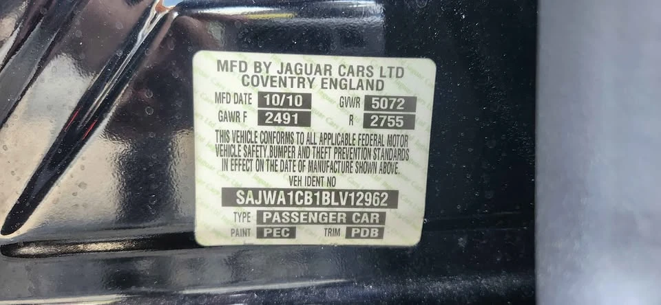 2011 Jaguar X351 XJ - Image 11 of 11