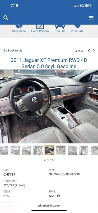 2011 Jaguar X250 XFR - Image 6 of 10