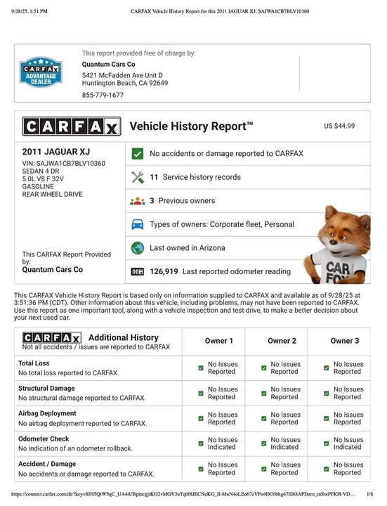 2011 Jaguar X351 XJ - Image 20 of 20