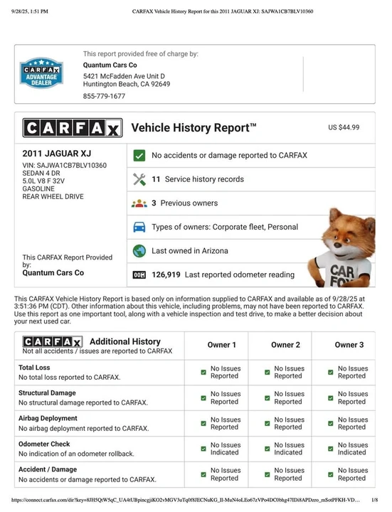 2011 Jaguar X351 XJ - Image 20 of 20