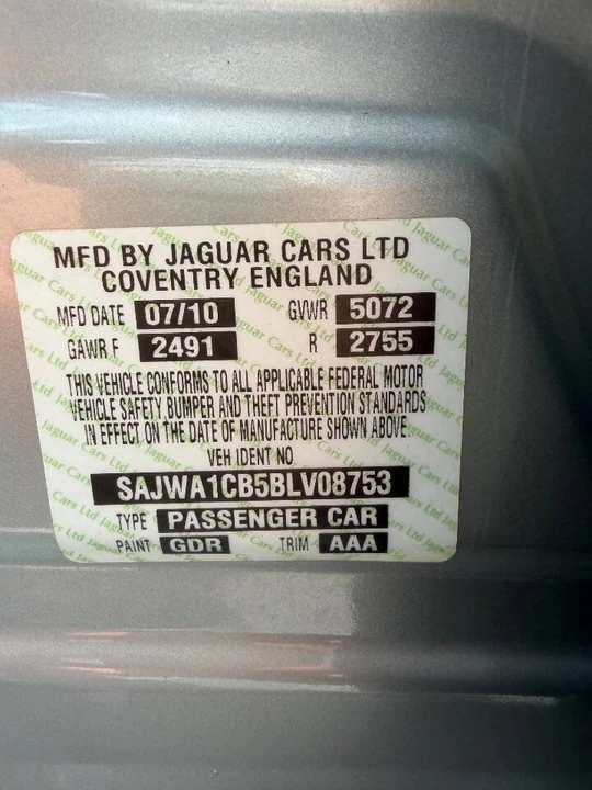 2011 Jaguar X351 XJ - Image 10 of 18
