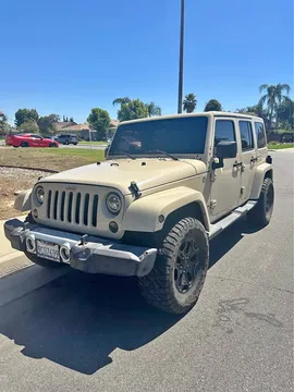 2011 Jeep Wrangler Unlimited Black & Tan Sport Utility 4D
