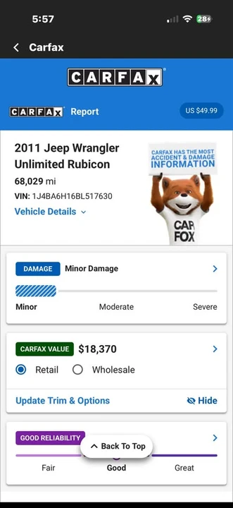 2011 Jeep JK Wrangler - Image 11 of 20