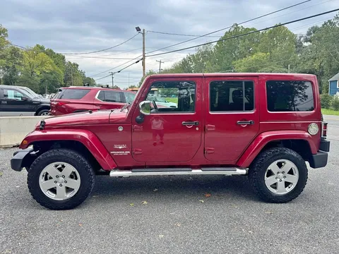 2011 Jeep Wrangler Unlimited Sahara Sport Utility 4D