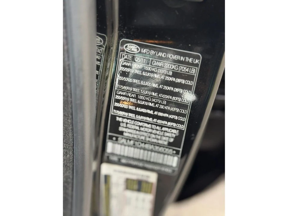 2011 Land Rover Range Rover L322 - Image 11 of 20