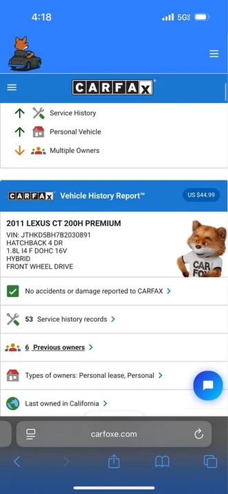 2011 Lexus CT - Image 11 of 11