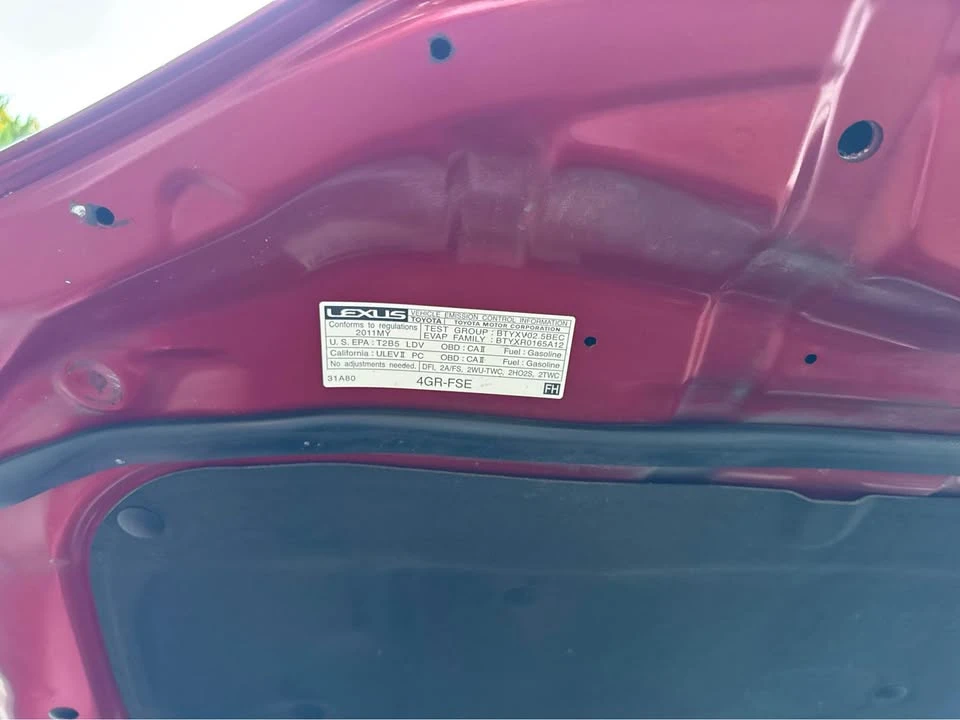2011 Lexus IS 2nd Gen - Image 17 of 19