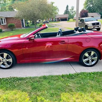 2011 Lexus IS 350C Hard Top Convertible