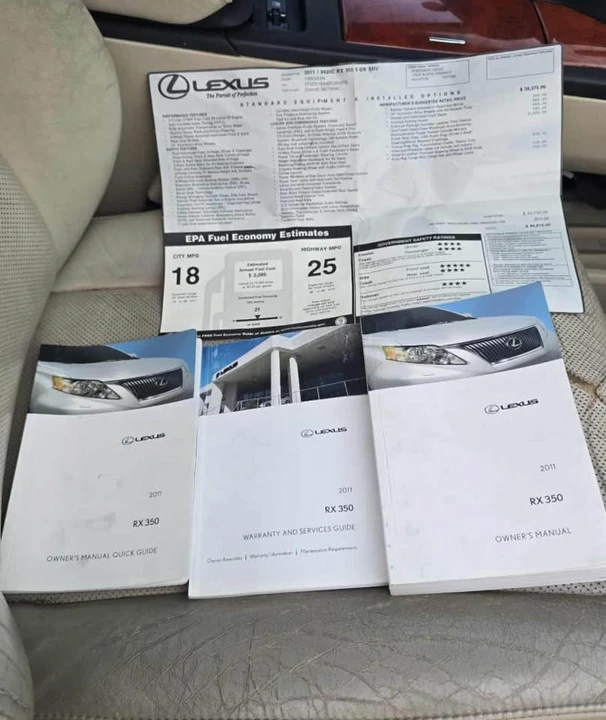 2011 Lexus RX 3rd Gen - Image 11 of 11