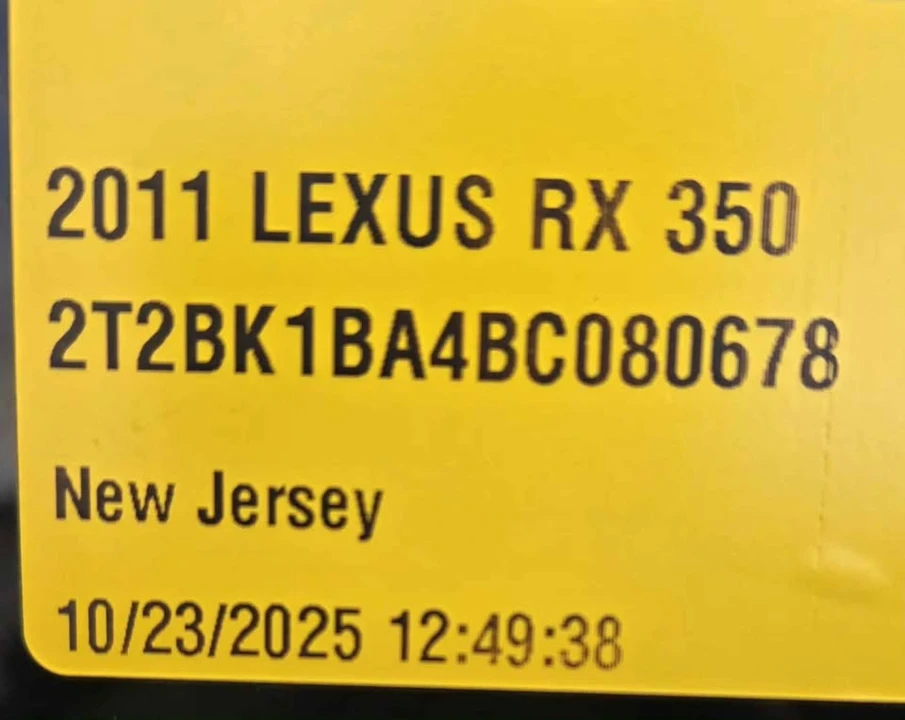2011 Lexus RX 3rd Gen - Image 7 of 7