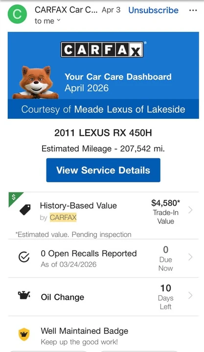 2011 Lexus RX 3rd Gen - Image 2 of 10