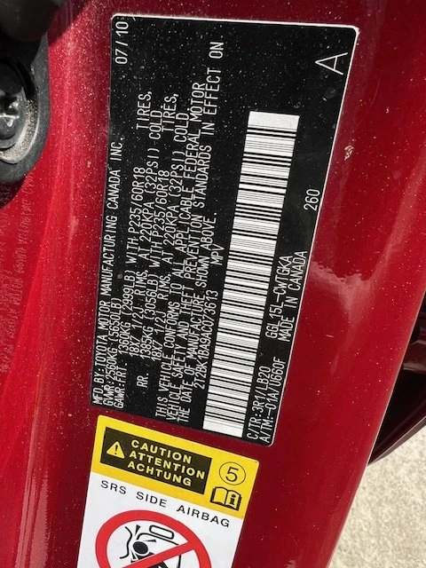 2011 Lexus RX 3rd Gen - Image 5 of 8