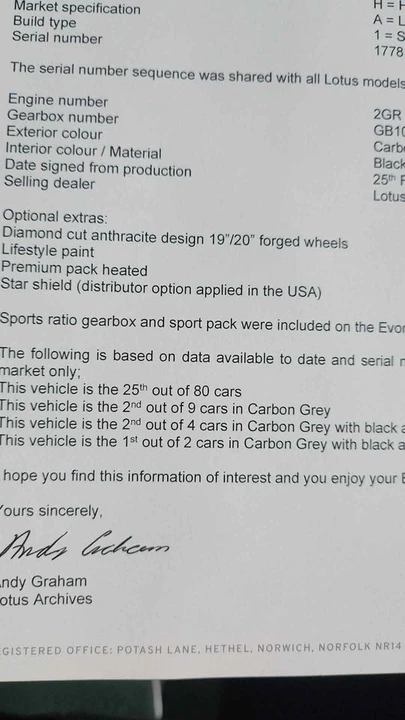 2011 Lotus Evora S - Image 12 of 14