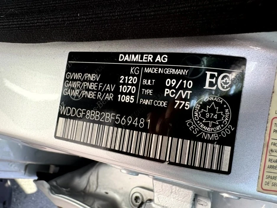2011 Mercedes-Benz W204 C-Class - Image 20 of 20