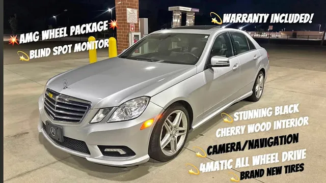 2011 Mercedes-Benz E-Class E 350 4MATIC Sedan 4D