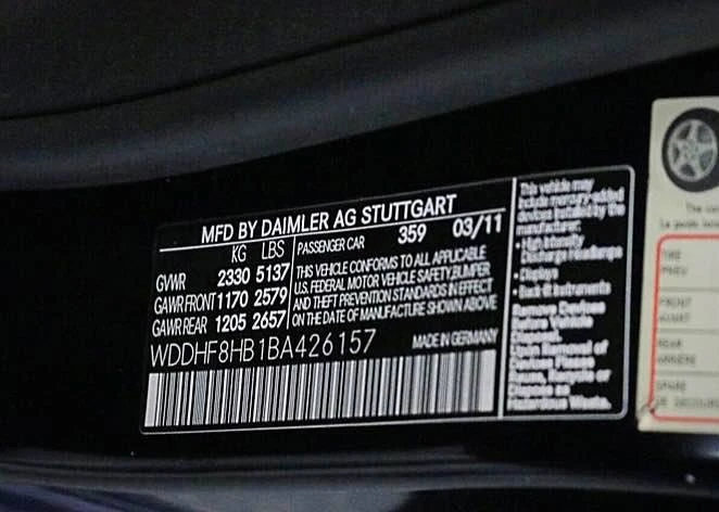 2011 Mercedes-Benz W212 E-Class - Image 8 of 13