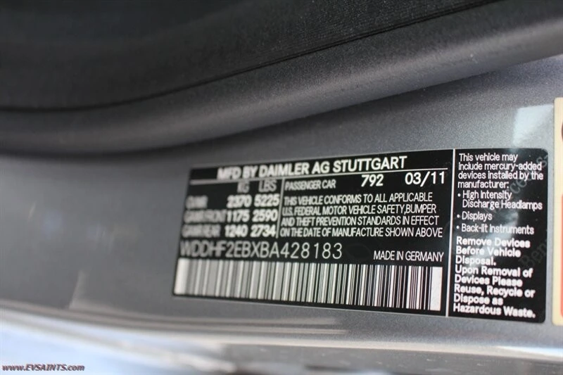 2011 Mercedes-Benz W212 E-Class - Image 22 of 22