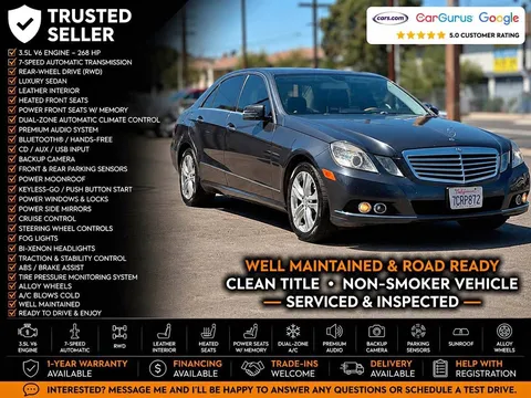 2011 Mercedes-Benz E-Class E 350 Sedan 4D