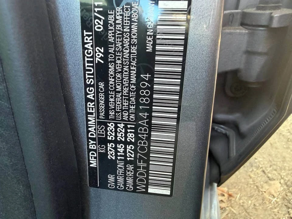 2011 Mercedes-Benz W212 E-Class - Image 15 of 15