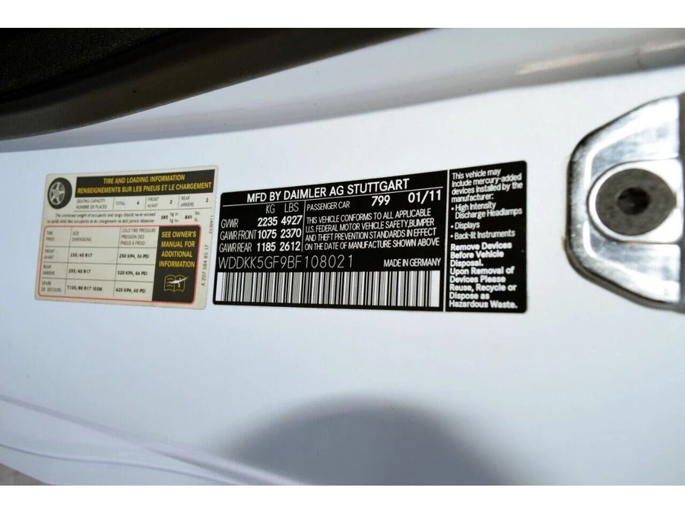 2011 Mercedes-Benz W212 E-Class - Image 27 of 27