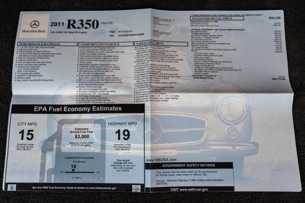 2011 Mercedes-Benz W251 R-Class - Image 8 of 8