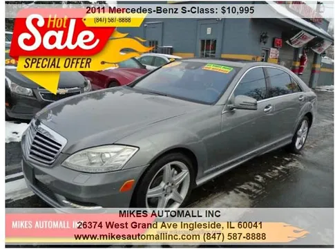 2011 Mercedes-Benz S-Class S550 4MATIC