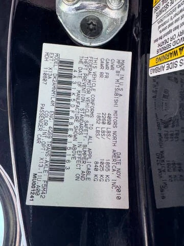 2011 Mitsubishi Eclipse 4th Gen - Image 15 of 15