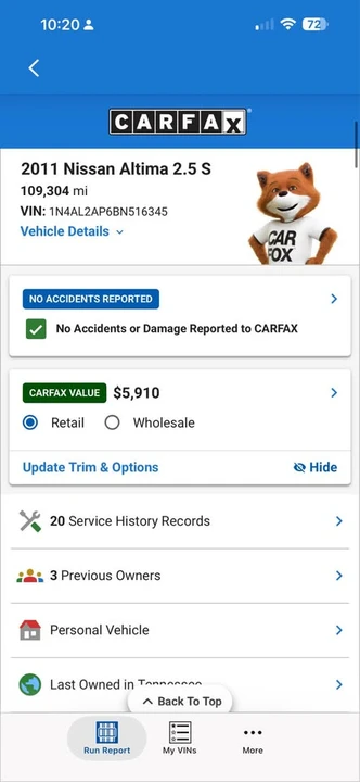 2011 Nissan Altima 4th Gen - Image 13 of 13