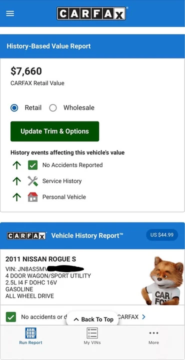 2011 Nissan Rogue - Image 10 of 10