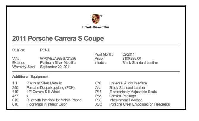 2011 Porsche 997 Carrera S - Image 2 of 29