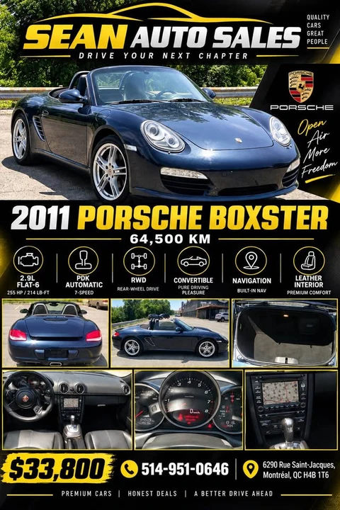 2011 Porsche 987 Boxster - Image 2 of 4