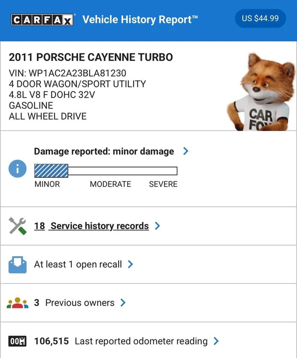 2011 Porsche 958 Cayenne Turbo - Image 20 of 20